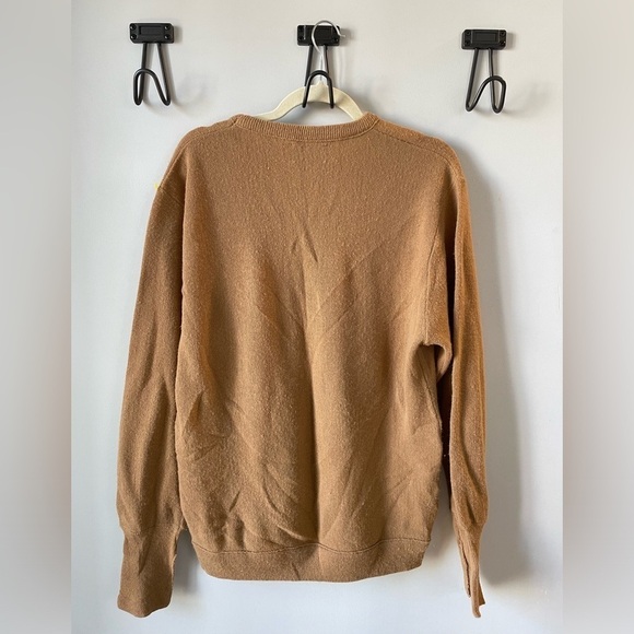 VINTAGE JCPenney The Fox sweater, tan, size Large, great condition for age - Picture 6 of 7